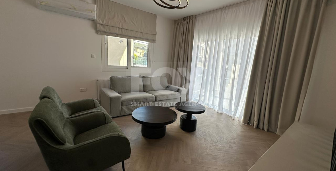 Elegant Fully Renovated Three-Bedroom Semi-Detached House for Rent in Germasogeia, Limassol
