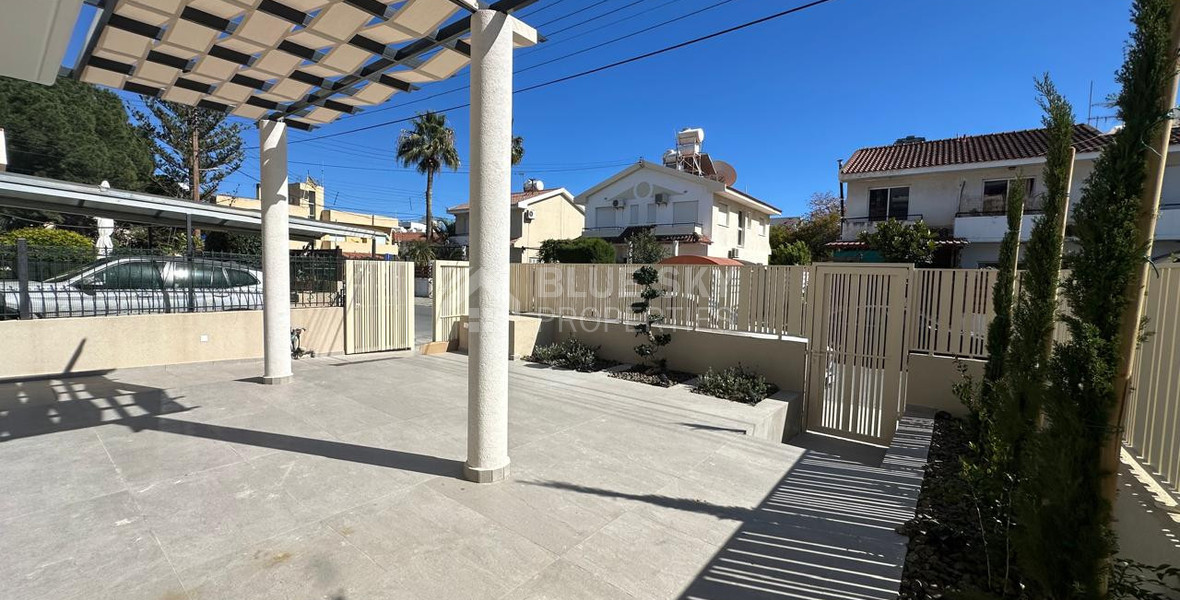 Elegant Fully Renovated Three-Bedroom Semi-Detached House for Rent in Germasogeia, Limassol