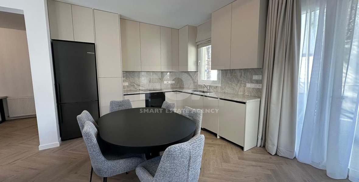 Elegant Fully Renovated Three-Bedroom Semi-Detached House for Rent in Germasogeia, Limassol