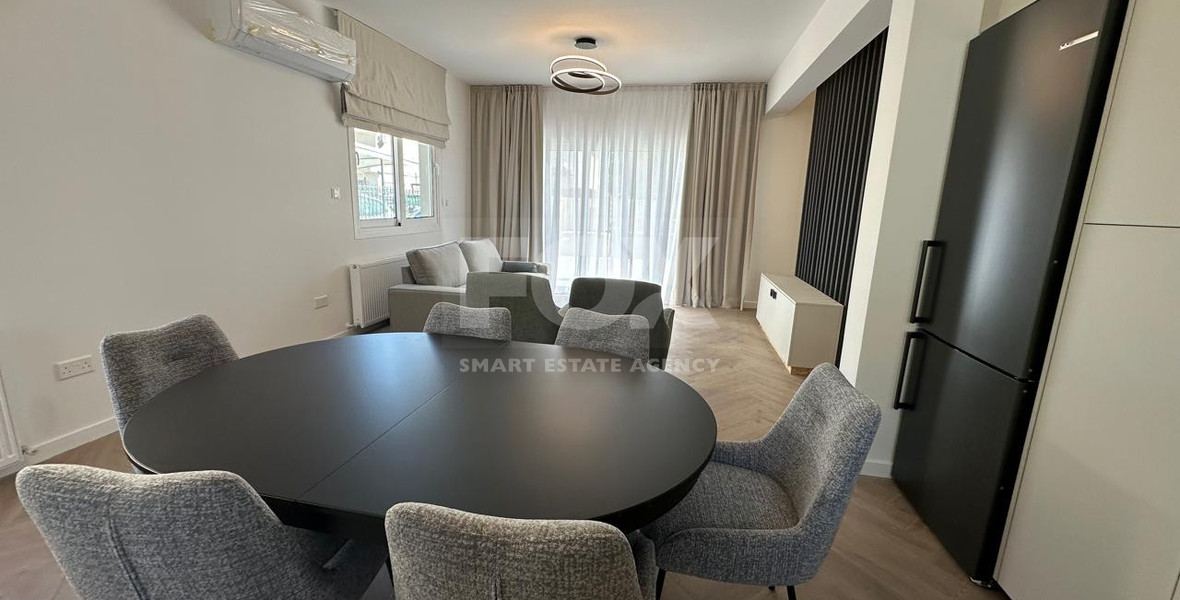 Elegant Fully Renovated Three-Bedroom Semi-Detached House for Rent in Germasogeia, Limassol