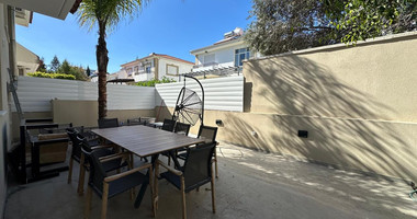 Elegant Fully Renovated Three-Bedroom Semi-Detached House for Rent in Germasogeia, Limassol