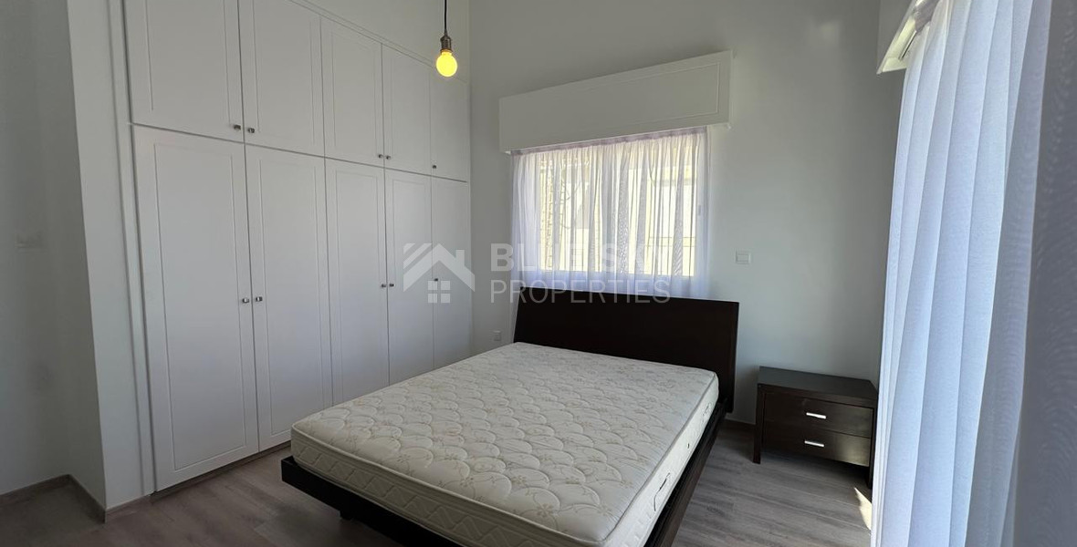 Elegant Fully Renovated Three-Bedroom Semi-Detached House for Rent in Germasogeia, Limassol