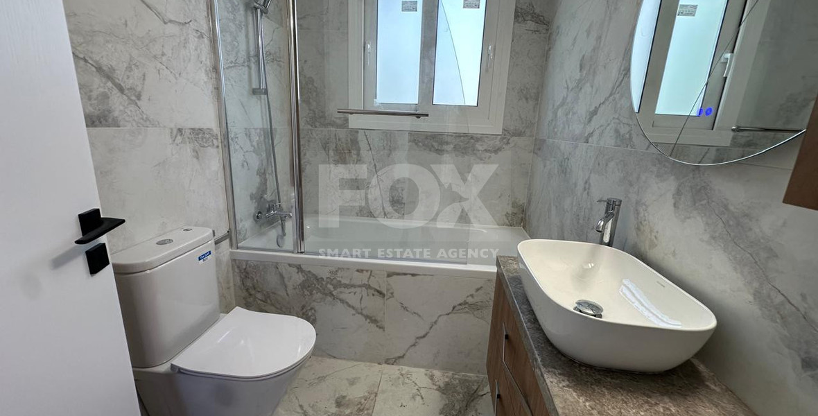 Elegant Fully Renovated Three-Bedroom Semi-Detached House for Rent in Germasogeia, Limassol