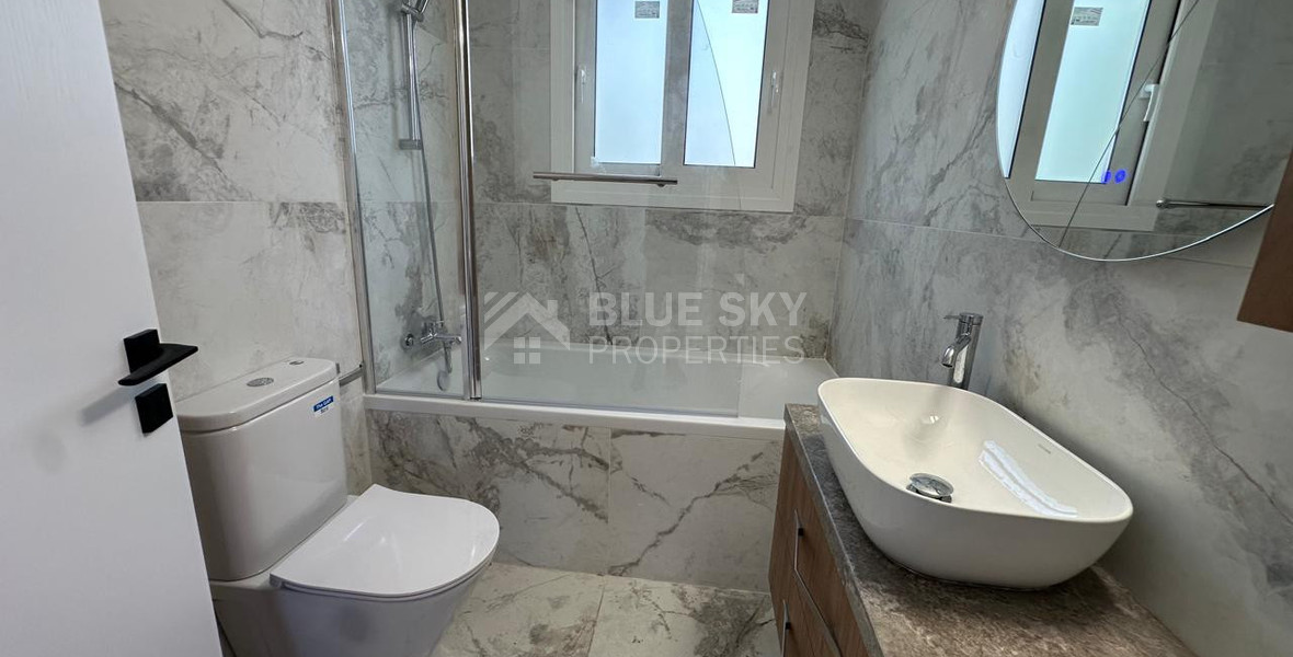 Elegant Fully Renovated Three-Bedroom Semi-Detached House for Rent in Germasogeia, Limassol