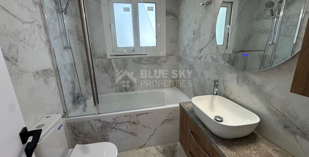 Elegant Fully Renovated Three-Bedroom Semi-Detached House for Rent in Germasogeia, Limassol