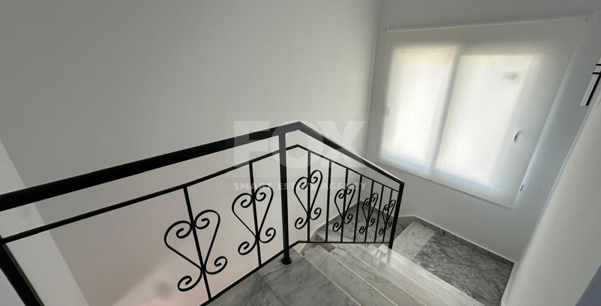 Elegant Fully Renovated Three-Bedroom Semi-Detached House for Rent in Germasogeia, Limassol