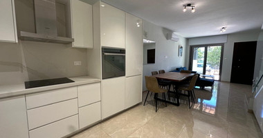 Charming Sea-View Two-Bedroom Semi-Detached House for Rent in Agios Tychon, Limassol