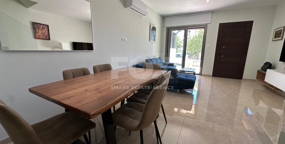 Charming Sea-View Two-Bedroom Semi-Detached House for Rent in Agios Tychon, Limassol