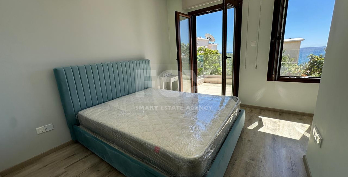 Charming Sea-View Two-Bedroom Semi-Detached House for Rent in Agios Tychon, Limassol