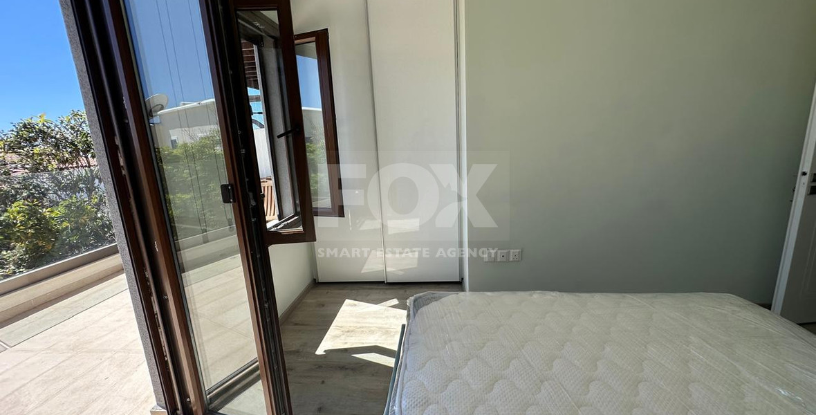 Charming Sea-View Two-Bedroom Semi-Detached House for Rent in Agios Tychon, Limassol