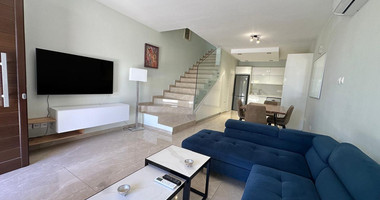 Charming Sea-View Two-Bedroom Semi-Detached House for Rent in Agios Tychon, Limassol