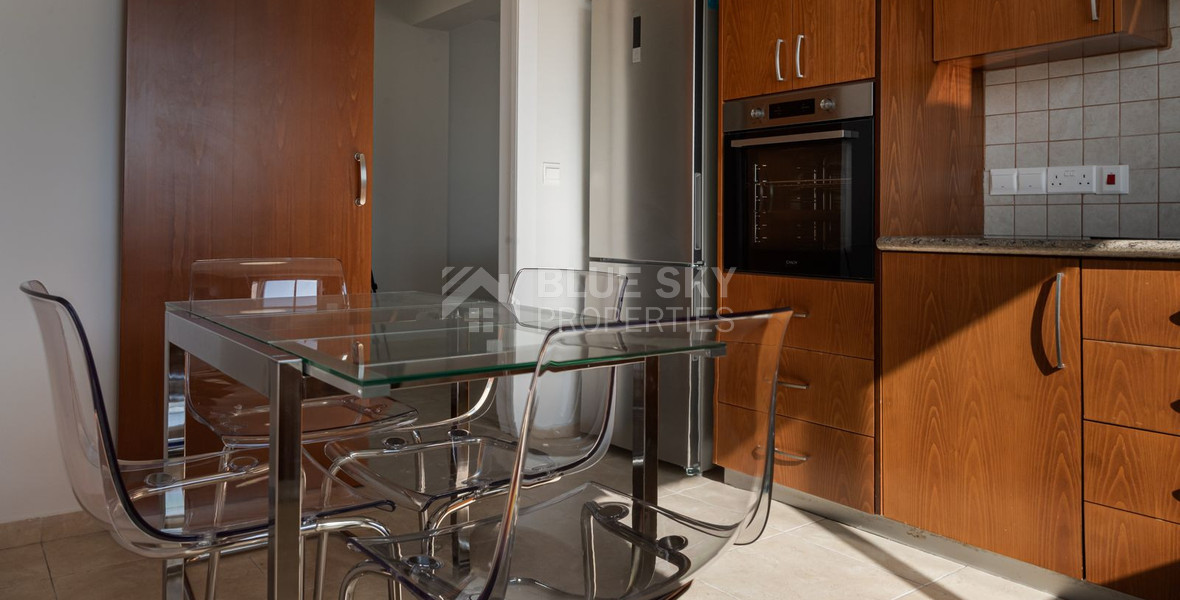 Renovated Three-Bedroom Top Floor Apartment for Rent in Petrou & Pavlou, Limassol
