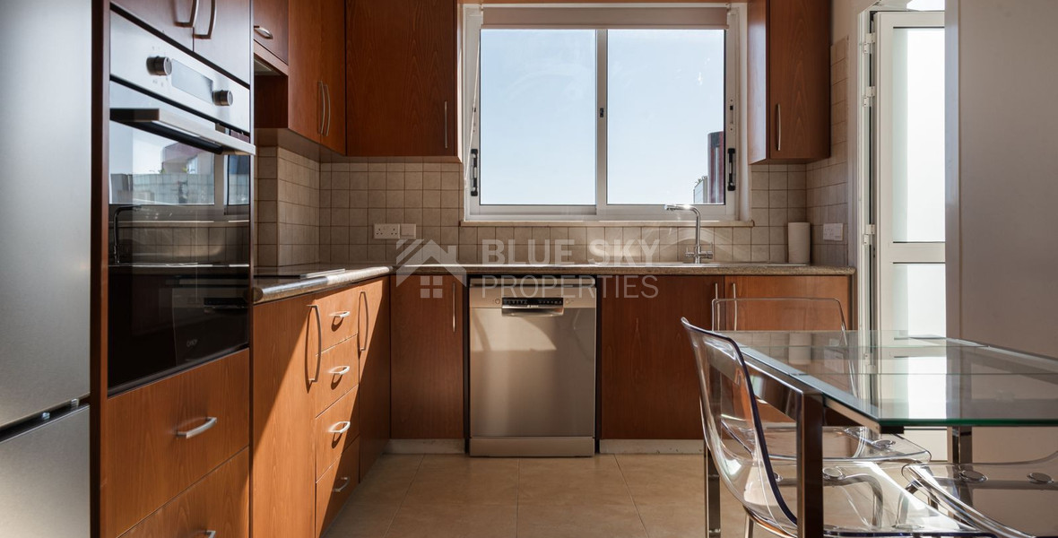 Renovated Three-Bedroom Top Floor Apartment for Rent in Petrou & Pavlou, Limassol