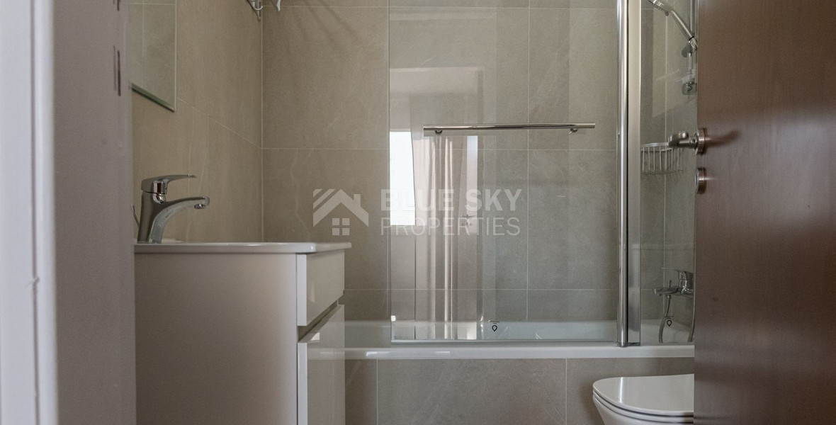 Renovated Three-Bedroom Top Floor Apartment for Rent in Petrou & Pavlou, Limassol