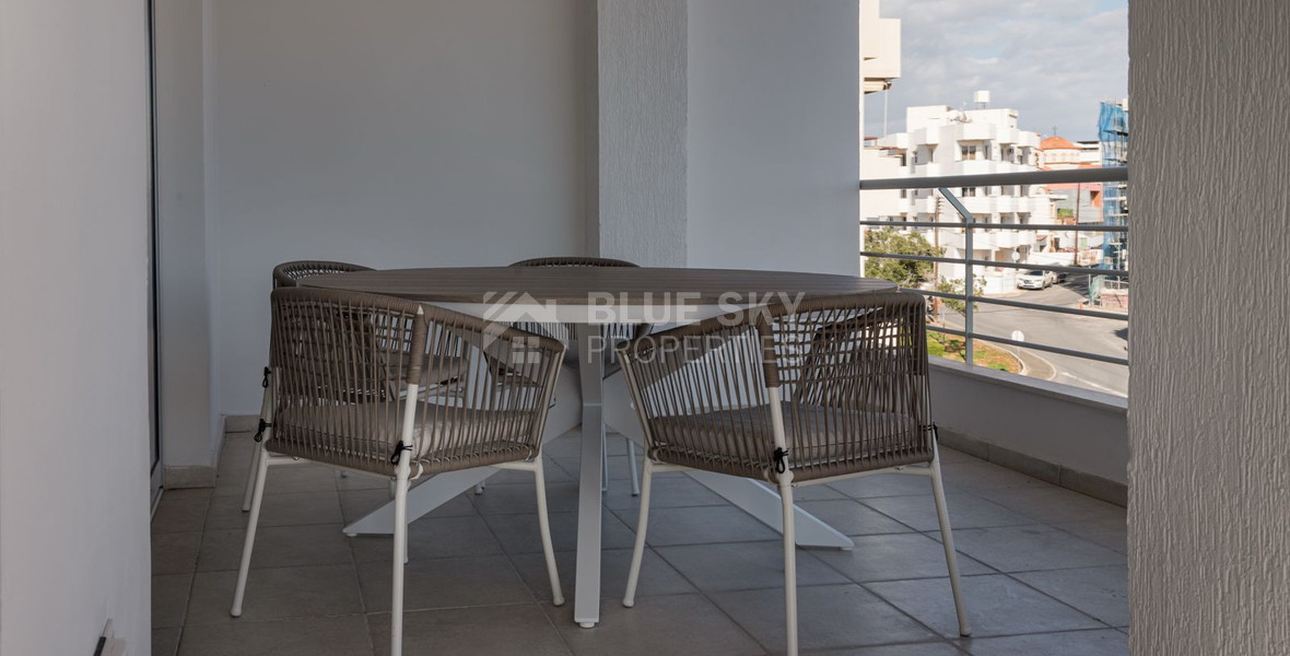 Renovated Three-Bedroom Top Floor Apartment for Rent in Petrou & Pavlou, Limassol