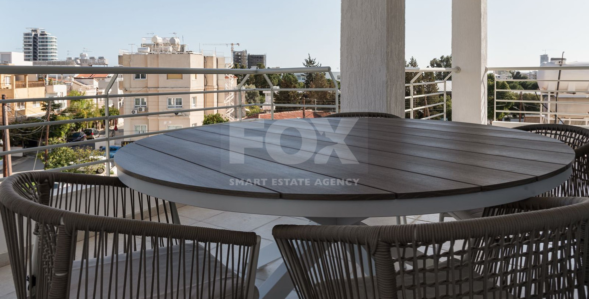 Renovated Three-Bedroom Top Floor Apartment for Rent in Petrou & Pavlou, Limassol