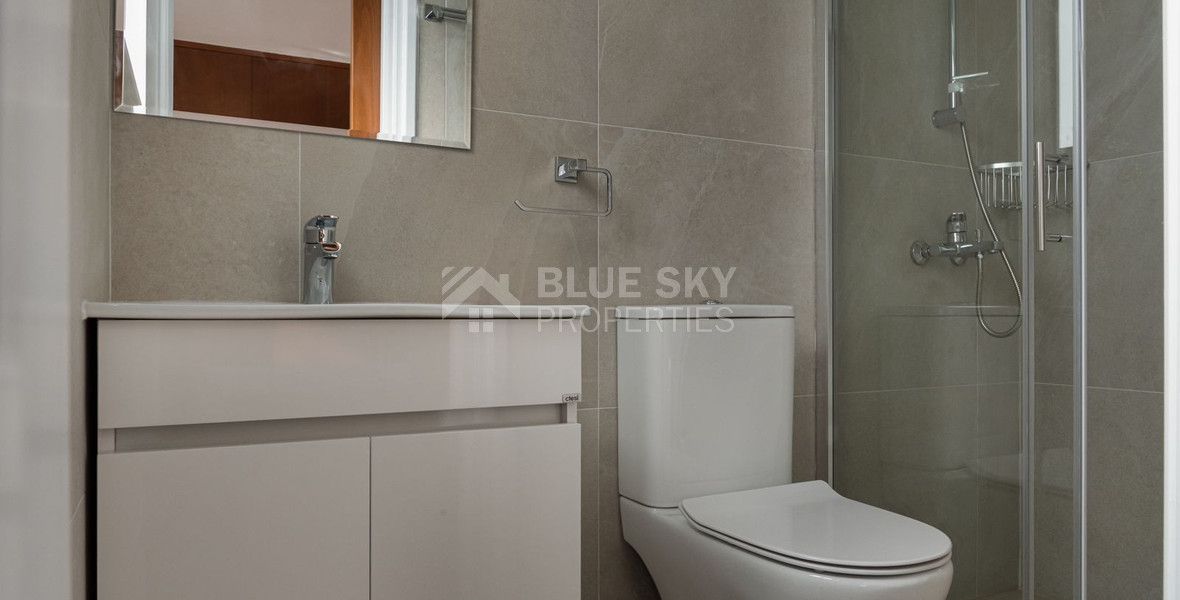 Renovated Three-Bedroom Top Floor Apartment for Rent in Petrou & Pavlou, Limassol