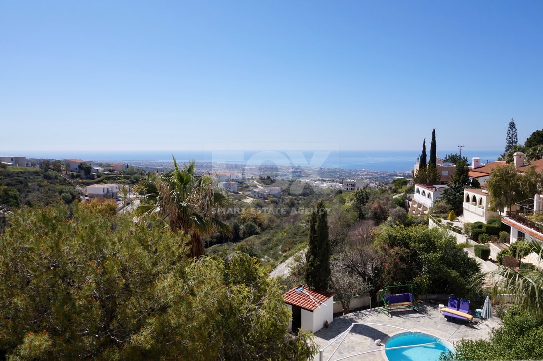Luxury Five Bedroom Detached Villa with Panoramic Sea Views in Tala For Sale