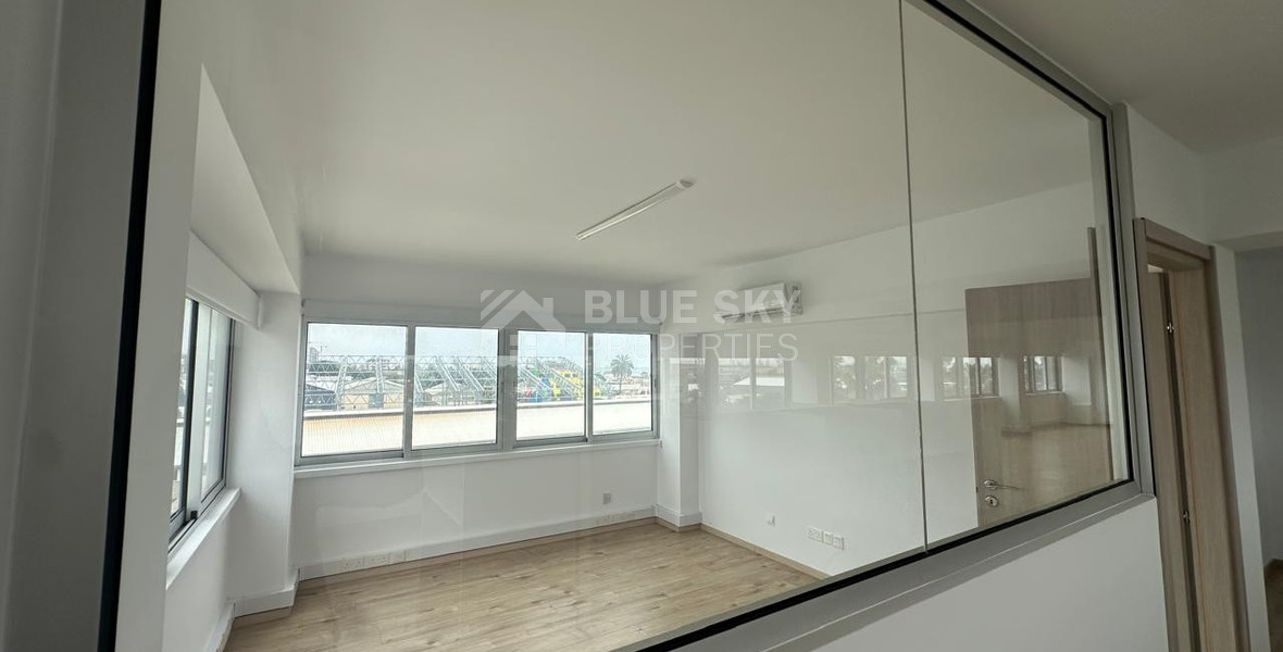 Modern Fully Renovated Office for Rent – Prime Location Next to Limassol Port