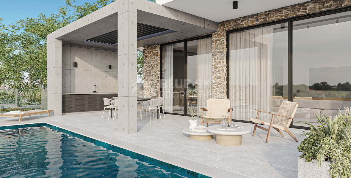 Geroskipou three Bedroom Luxury Villa for Sale – Premium Amenities Included, for sale in Geroskypou , in Paphos