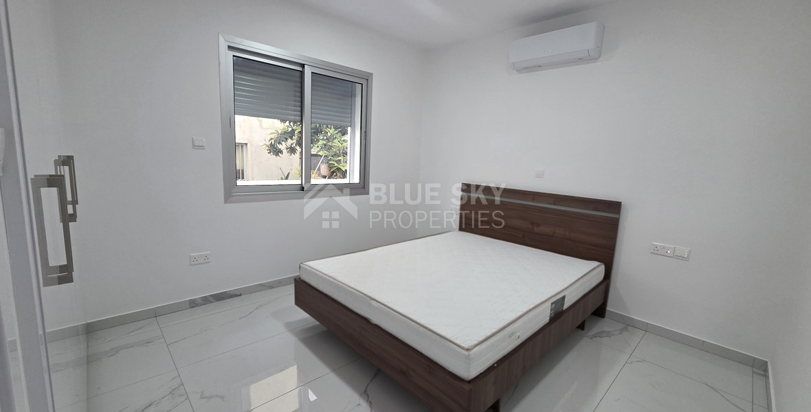 For Rent Modern Ground-Floor Apartment with Private Veranda & Shared Outdoor Space in Agios Ioannis Limassol