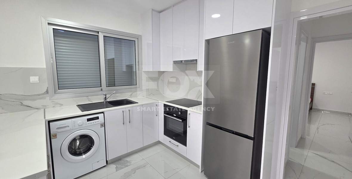 For Rent Modern Ground-Floor Apartment with Private Veranda & Shared Outdoor Space in Agios Ioannis Limassol