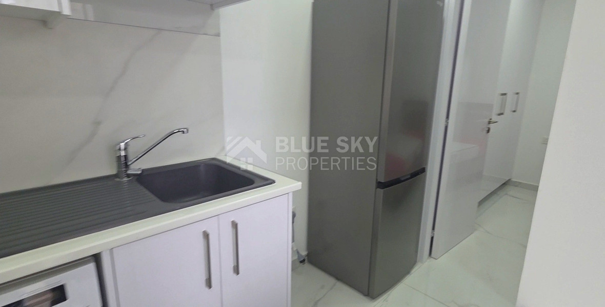 For Rent Modern Ground-Floor Apartment with Private Veranda & Shared Outdoor Space in Agios Ioannis Limassol