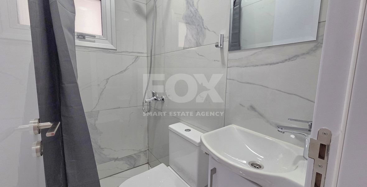 For Rent Modern Ground-Floor Apartment with Private Veranda & Shared Outdoor Space in Agios Ioannis Limassol