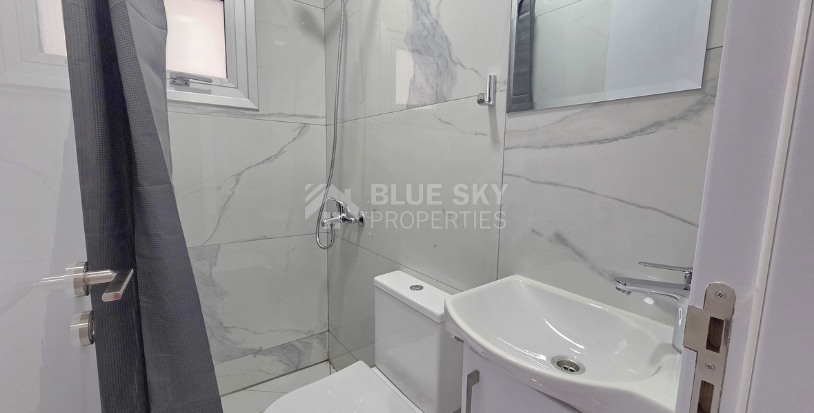 For Rent Modern Ground-Floor Apartment with Private Veranda & Shared Outdoor Space in Agios Ioannis Limassol