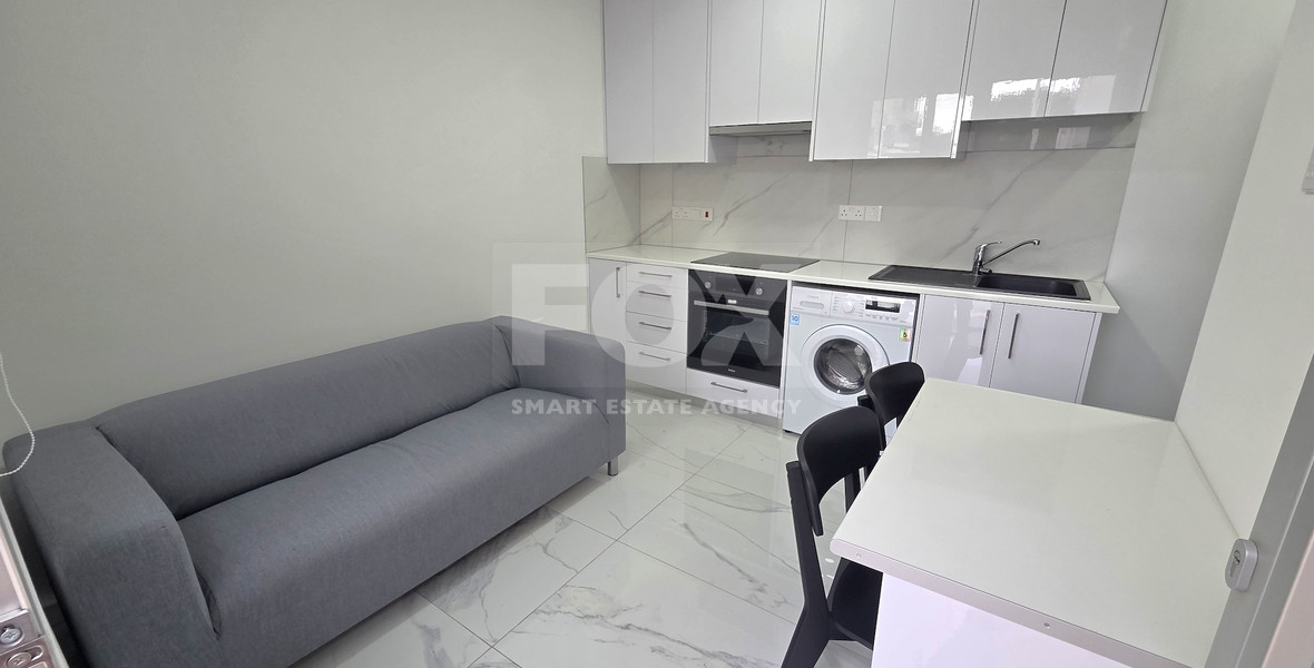 For Rent Modern Ground-Floor Apartment with Private Veranda & Shared Outdoor Space in Agios Ioannis Limassol