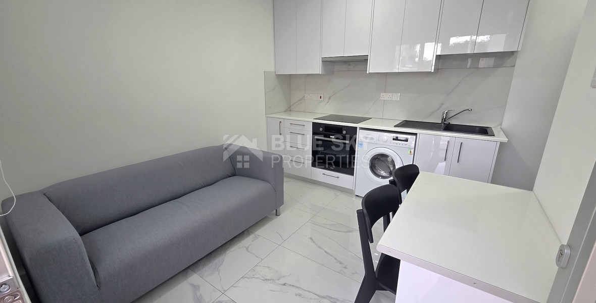 For Rent Modern Ground-Floor Apartment with Private Veranda & Shared Outdoor Space in Agios Ioannis Limassol