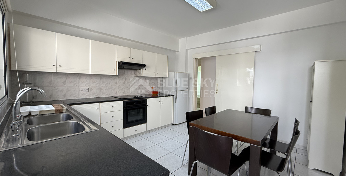 Fully Furnished Three Bedroom Apartment For Rent in Mesa Geitonia