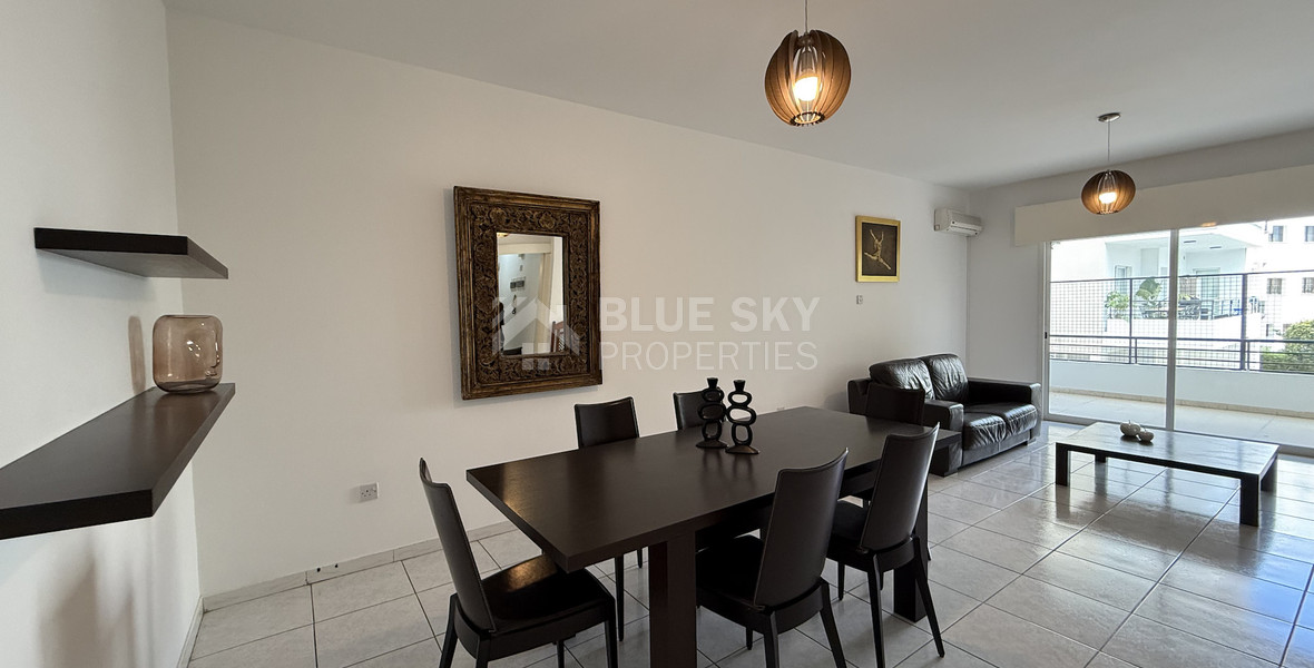 Fully Furnished Three Bedroom Apartment For Rent in Mesa Geitonia