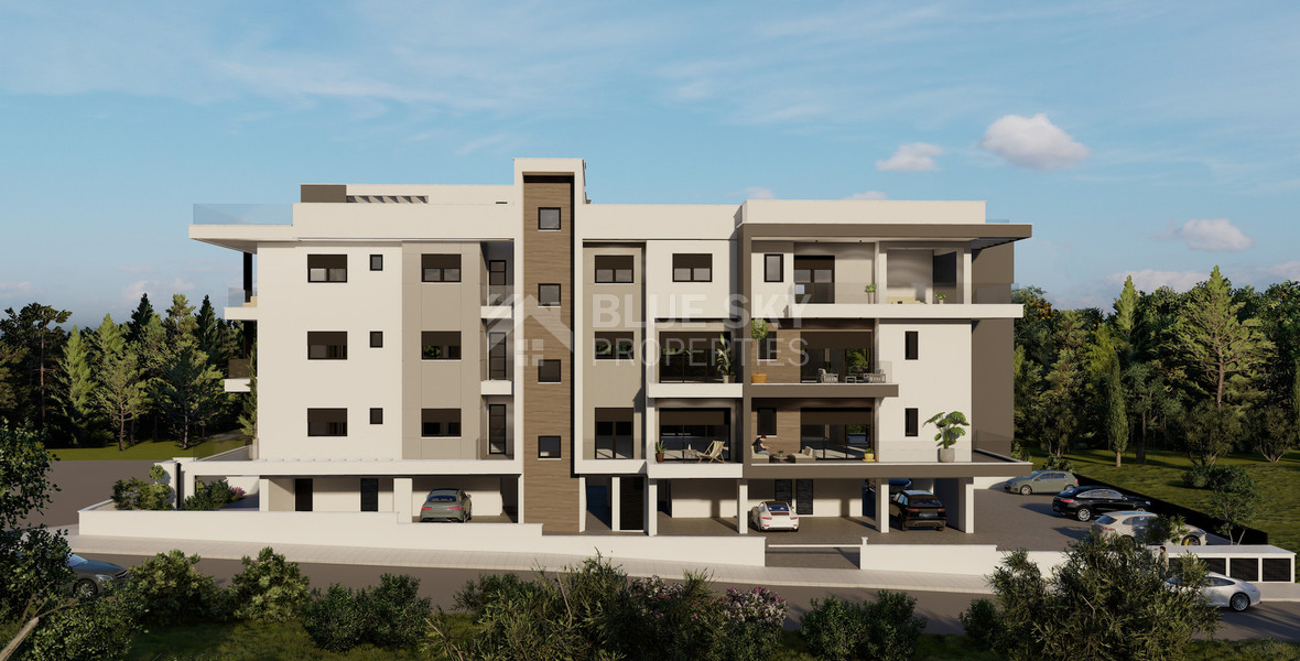 Stylish 1-Bedroom Apartment with Mountain View | 1st Floor | Agios Athanasios, Limassol
