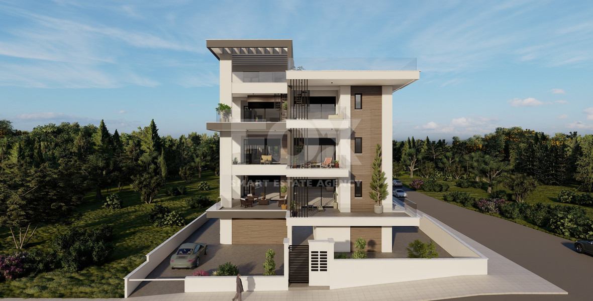 Luxurious 2-Bedroom Top Floor Apartment with Roof Garden | 3rd Floor | Agios Athanasios, Limassol