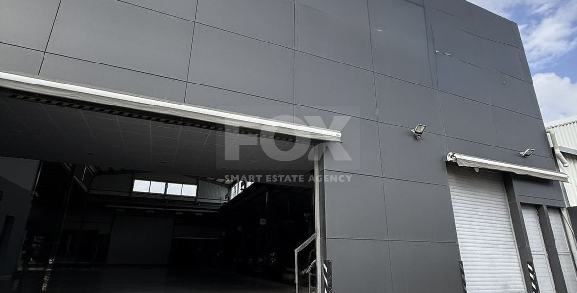 For Sale warehouse for commercial and workspace solutions on Government lease agreement in Pano Polemidia
