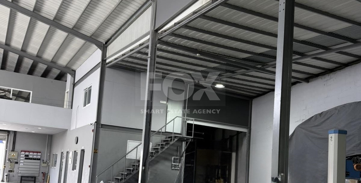 For Sale warehouse for commercial and workspace solutions on Government lease agreement in Pano Polemidia