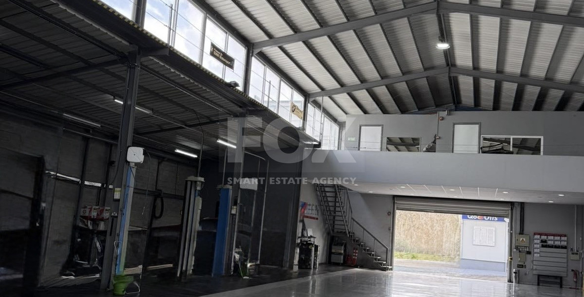 For Sale warehouse for commercial and workspace solutions on Government lease agreement in Pano Polemidia