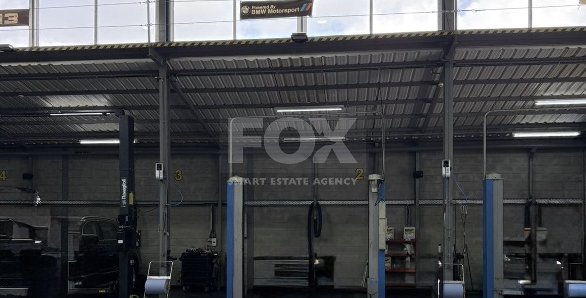 For Sale warehouse for commercial and workspace solutions on Government lease agreement in Pano Polemidia