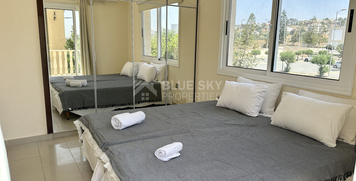 Two bedroom cozy apartment in Tombs of the Kings area , in Paphos for rent