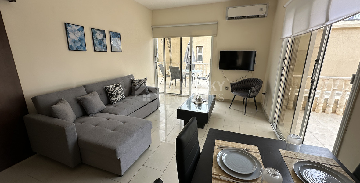 Two bedroom cozy apartment in Tombs of the Kings area , in Paphos for rent