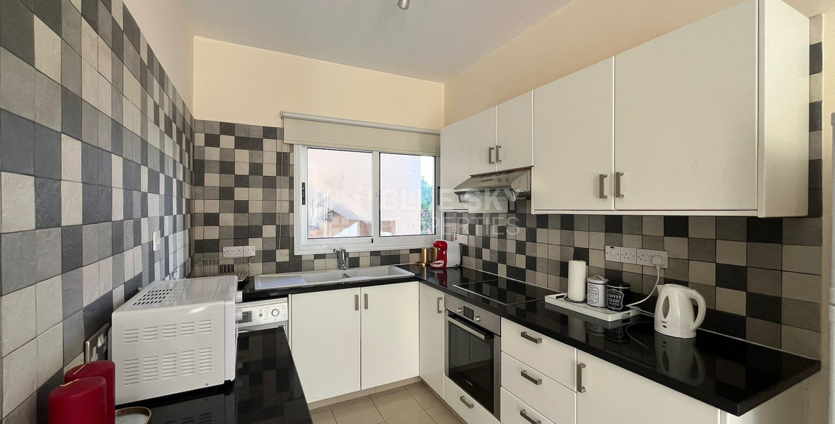 Two bedroom cozy apartment in Tombs of the Kings area , in Paphos for rent