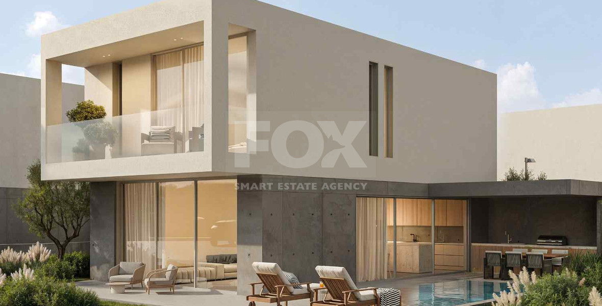 Exclusive three Bedroom Villas for Sale in Geroskipou, Paphos – Private Pool & Modern Energy Features