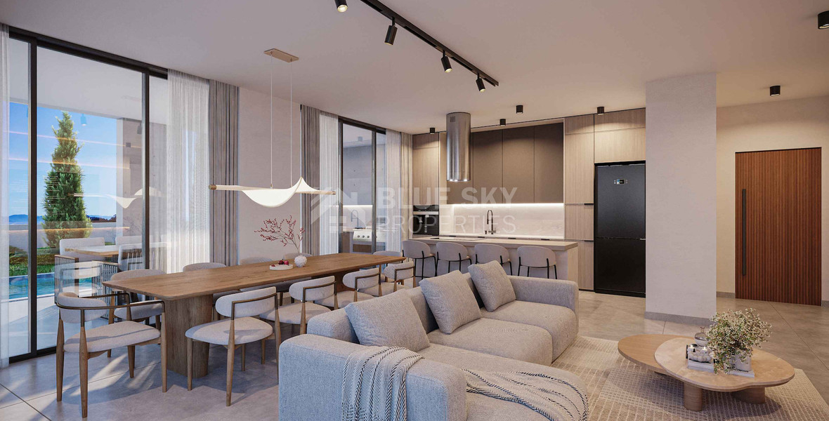 Exclusive three Bedroom Villas for Sale in Geroskipou, Paphos – Private Pool & Modern Energy Features