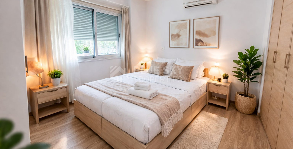 Fully Furnished Two Bedroom Apartment for rent in Mesa Geitonia