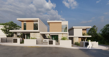 For Sale Three bedroom Detached House with Swimming Pool in Agios Tychon