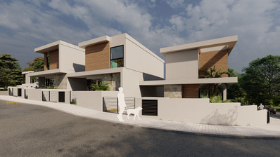 For Sale Three bedroom Detached House with Swimming Pool in Agios Tychon