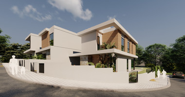 For Sale Three bedroom Detached House with Swimming Pool in Agios Tychon