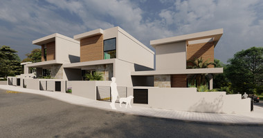 For Sale Three bedroom Detached House with Swimming Pool in Agios Tychon