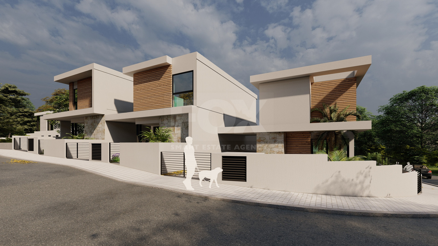 For Sale Three bedroom Detached House with Swimming Pool in Agios Tychon
